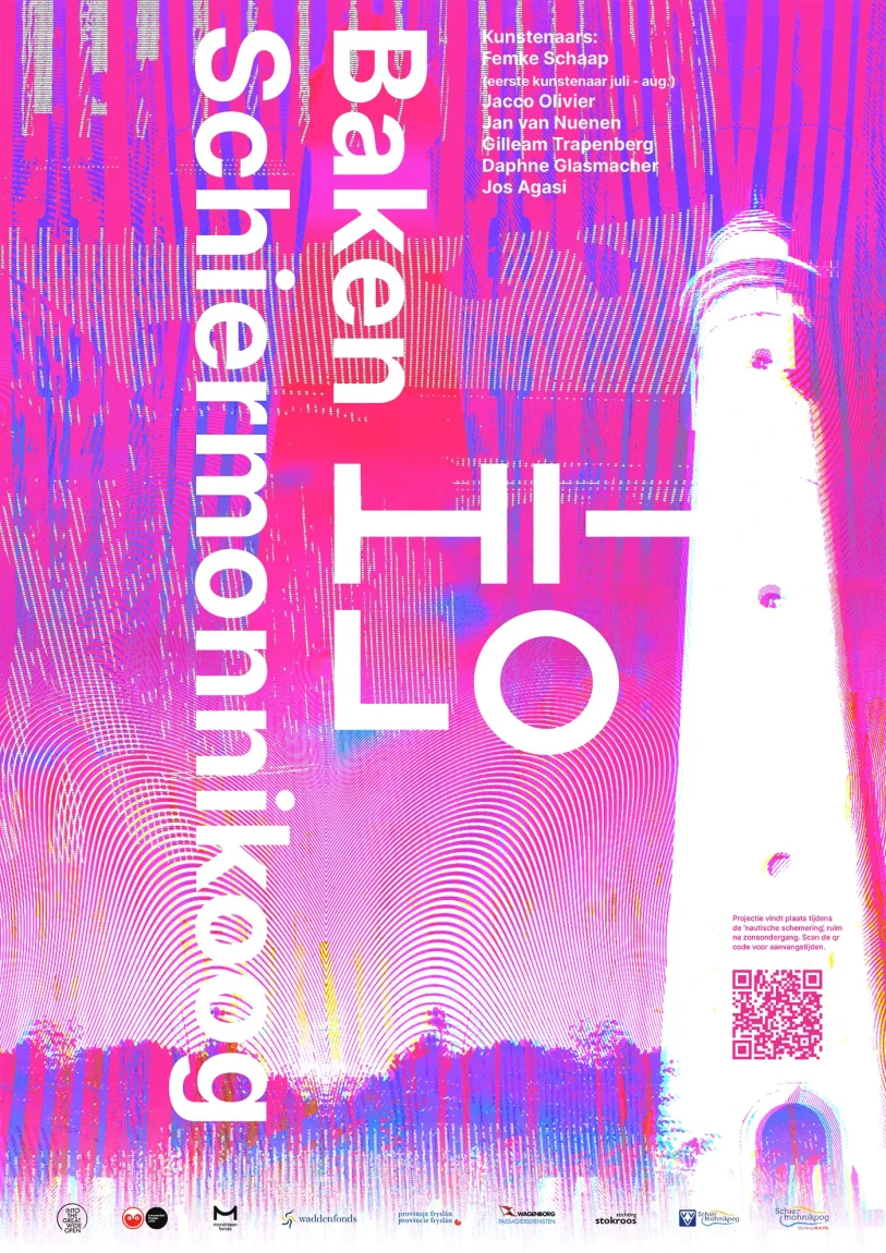 Hi-Lo poster, Baken Schiermonnikoog